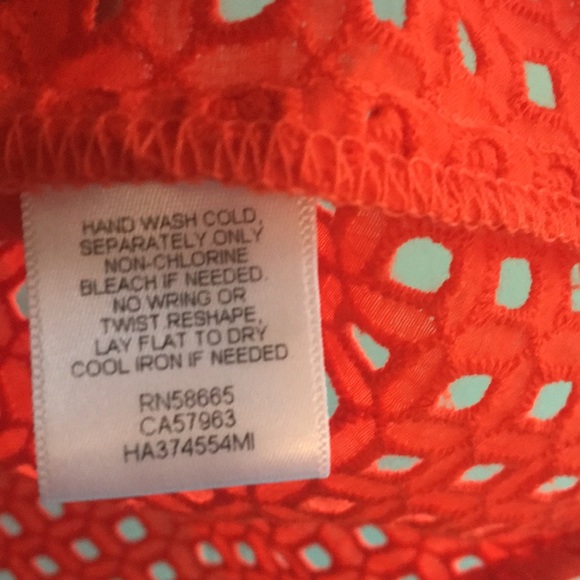 Halogen eyelet peplum top - Picture 6 of 6